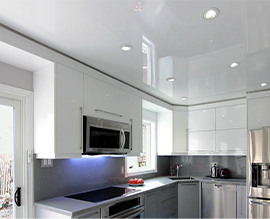 Tavan extensibil lucios 120 m²